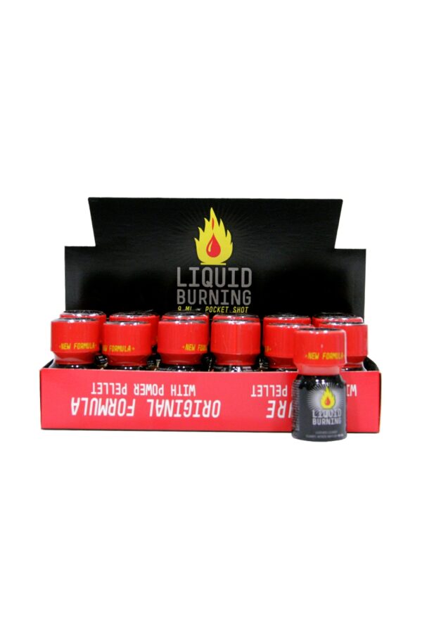 Box 18 poppers Liquid Burning 10ml - 94edenstreet.com - sexshop en ligne
