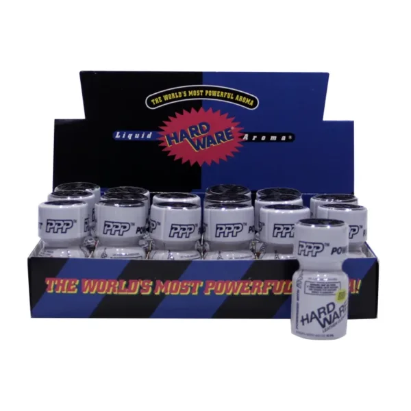 Box 18 poppers Hardware 10 ml