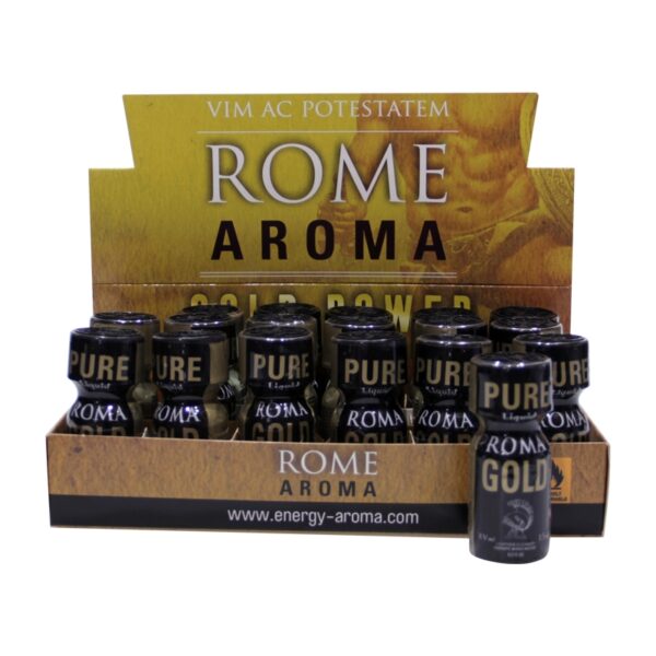 Box 18 poppers Roma Gold 15ml