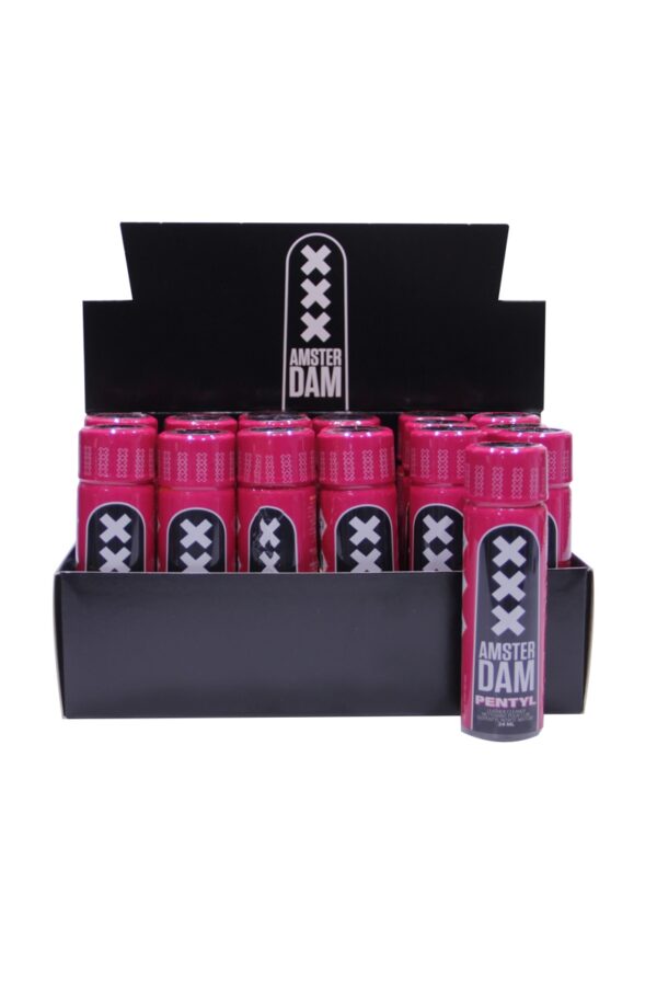 Box 18 poppers Amsterdam XXX Pentyl 24ml - 94edenstreet.com - sexshop en ligne