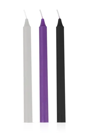 3 Bougies sensuelles Hot Wax - 94edenstreet.com - sexshop en ligne