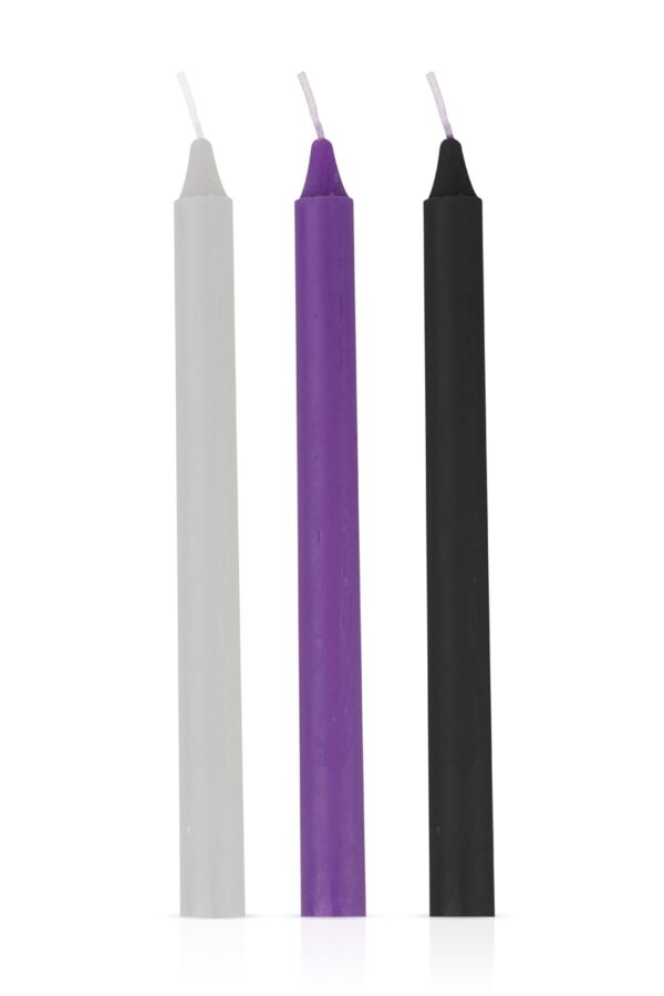 3 Bougies sensuelles Hot Wax - 94edenstreet.com - sexshop en ligne