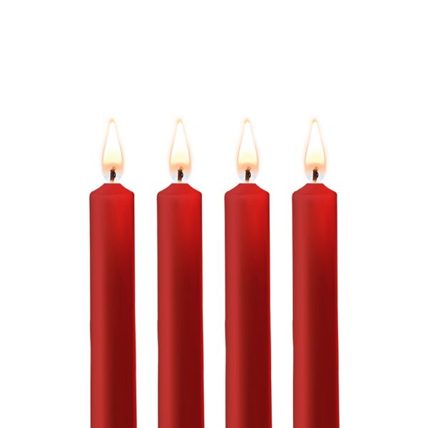 4 bougies SM rouges – Ouch!