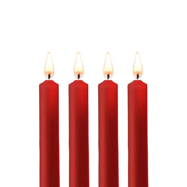 4 bougies SM rouges – Ouch!