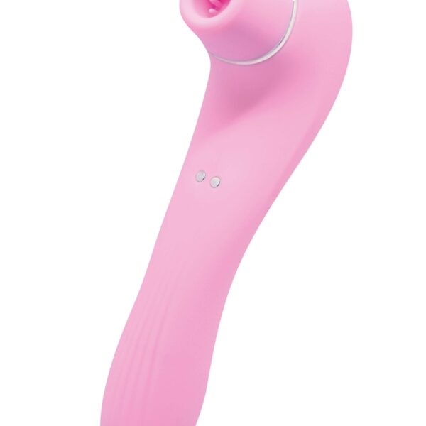 Stimulateur clitoridien Smooch rose – Wooomy