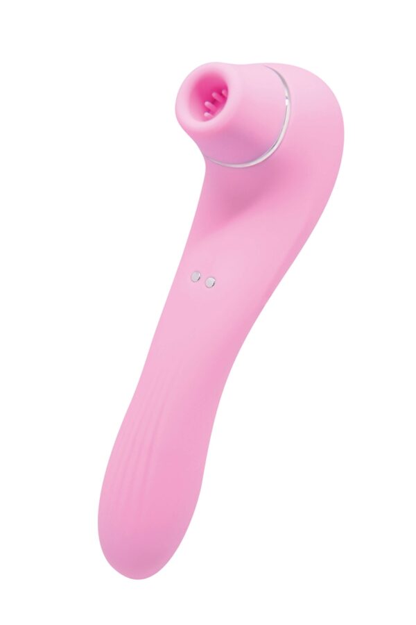 Stimulateur clitoridien Smooch rose – Wooomy - 94edenstreet.com - sexshop en ligne