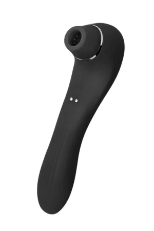 Stimulateur clitoridien Smooch noir – Wooomy - 94edenstreet.com - sexshop en ligne