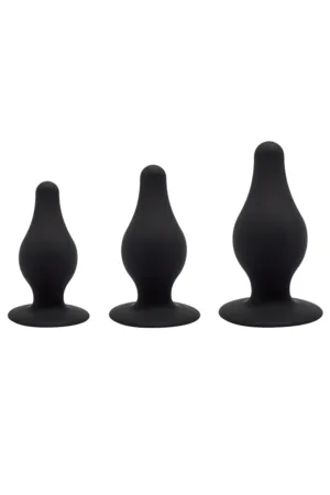 Kit 3 plugs double densité – SilexD - 94edenstreet.com - sexshop en ligne
