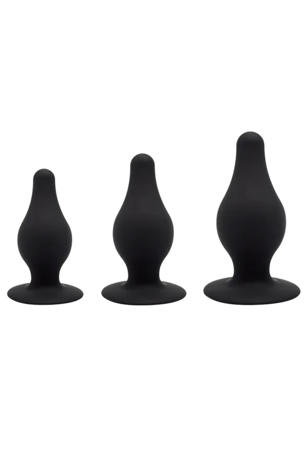 Kit 3 plugs double densité – SilexD - 94edenstreet.com - sexshop en ligne