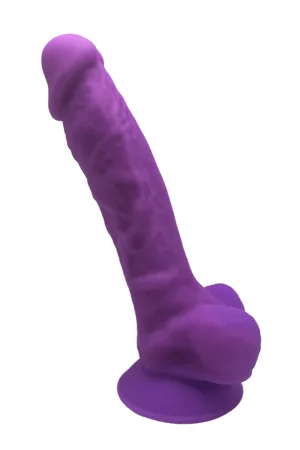 Gode double densité violet 17,5 cm – SilexD - 94edenstreet.com - sexshop en ligne