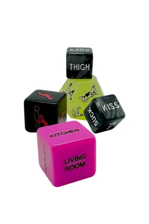 Set 5 dés coquins Ooo – Wooomy - 94edenstreet.com - sexshop en ligne