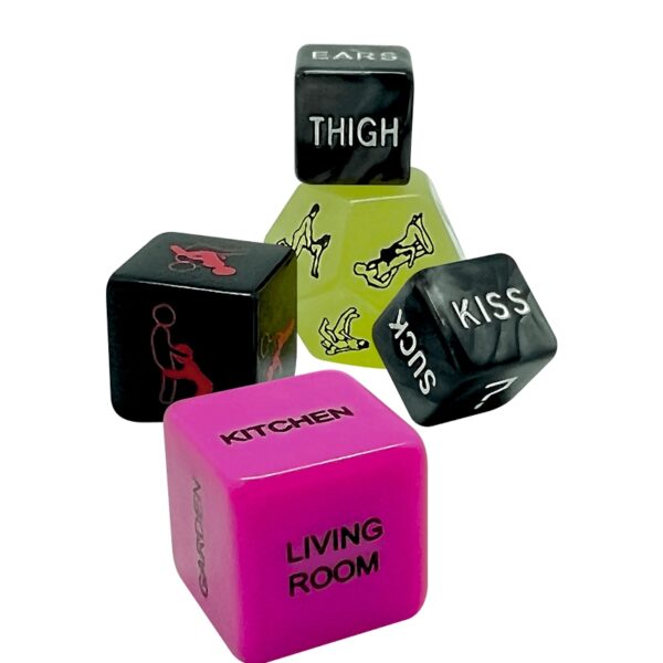 Set 5 dés coquins Ooo – Wooomy