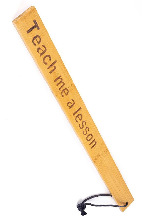 Paddle bdsm Teach Me A Lesson – Fetish Tentation - 94edenstreet.com - sexshop en ligne