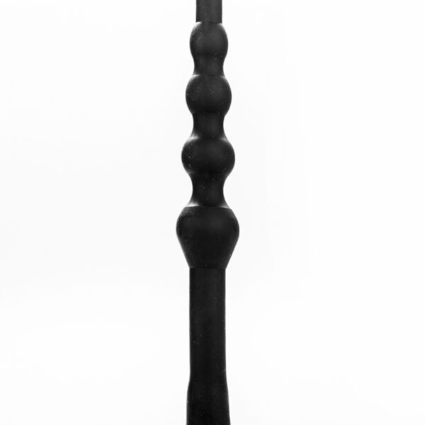 Douche anale silicone perles 27 x 1,5 à 3,5 cm