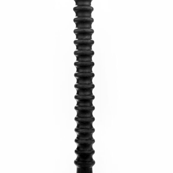 Douche anale silicone annelée 27 x 2 à 3 cm