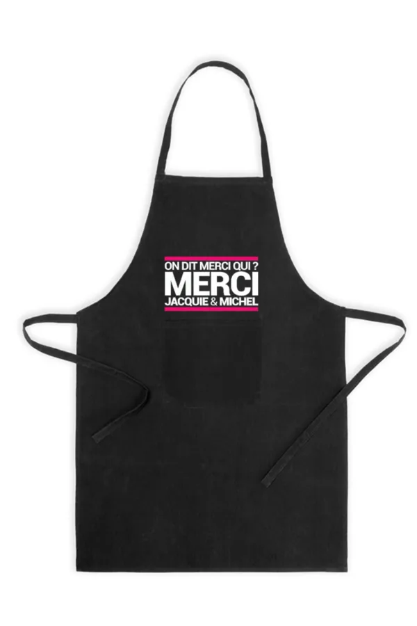 Tablier JM – On dit merci qui - 94edenstreet.com - sexshop en ligne