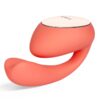 Vibro double stimulation Ida wave Corail - 94edenstreet.com - sexshop en ligne