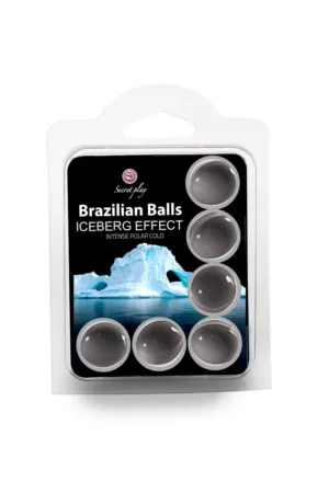 6 Brazilian balls Effet Iceberg - 94edenstreet.com - sexshop en ligne
