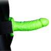 Gode-ceinture creux phosphorescent  18cm – Ouch - 94edenstreet.com - sexshop en ligne