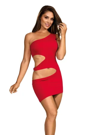 Robe rouge V-9249 – Axami - 94edenstreet.com - sexshop en ligne