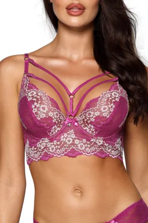 Soutien-gorge fuchsia V-9741 – Axami - 94edenstreet.com - sexshop en ligne