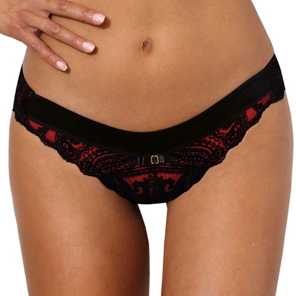 String rouge et noir V-10048 – Axami