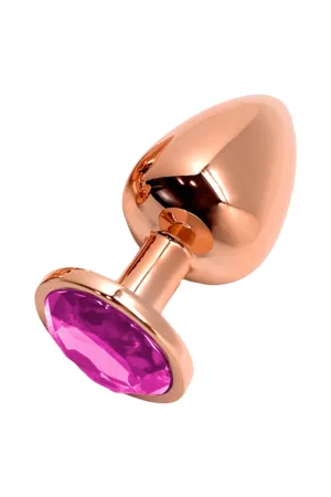 Plug bijou Tralalo rose M – Wooomy - 94edenstreet.com - sexshop en ligne