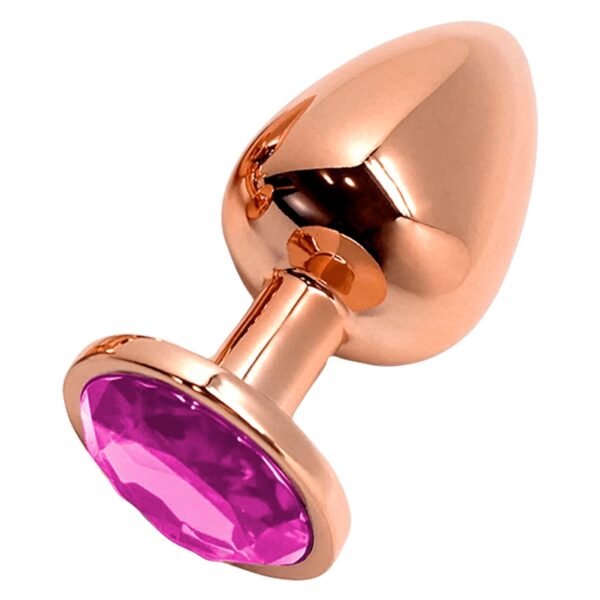 Plug bijou Tralalo rose M – Wooomy