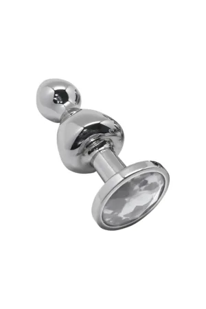 Plug bijou Lollypop transparent S – Wooomy - 94edenstreet.com - sexshop en ligne