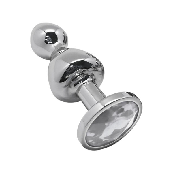 Plug bijou Lollypop transparent S – Wooomy