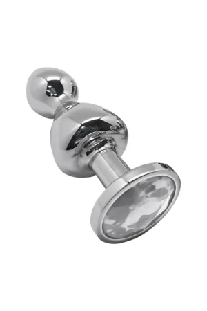 Plug bijou Lollypop transparent M – Wooomy - 94edenstreet.com - sexshop en ligne