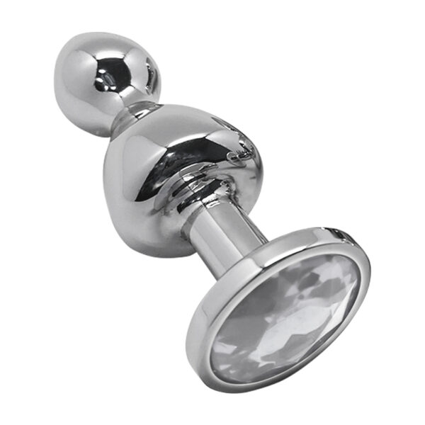 Plug bijou Lollypop transparent M – Wooomy