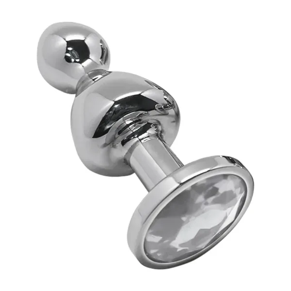 Plug bijou Lollypop transparent M – Wooomy