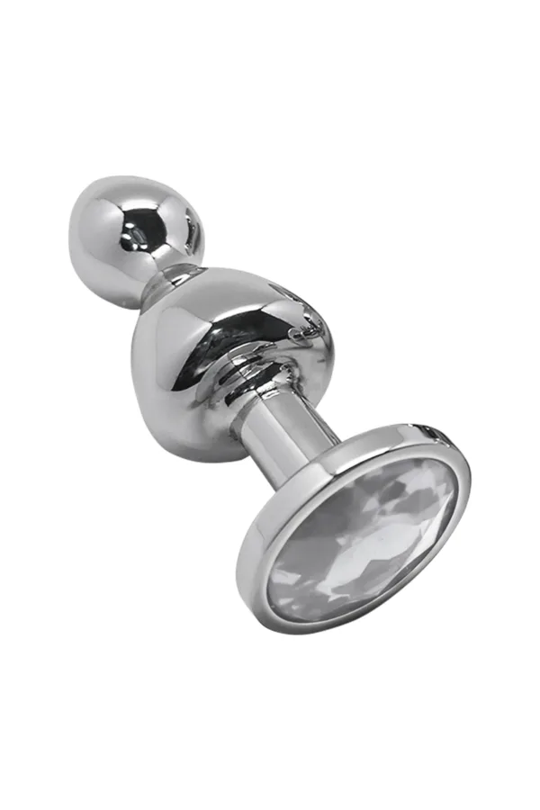 Plug bijou Lollypop transparent M – Wooomy - 94edenstreet.com - sexshop en ligne