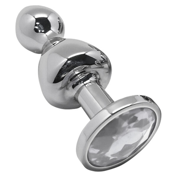 Plug bijou Lollypop transparent L – Wooomy