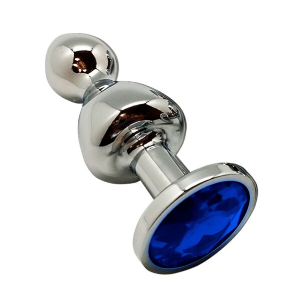 Plug bijou Lollypop bleu S – Wooomy