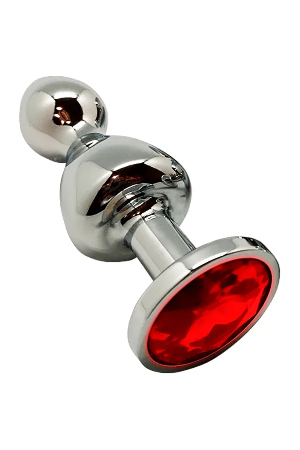 Plug bijou Lollypop rouge L – Wooomy - 94edenstreet.com - sexshop en ligne