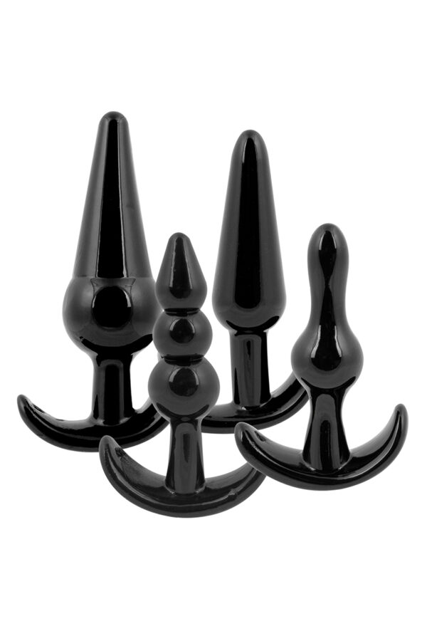 kit d’entrainement anal 4 plugs – Litolu - 94edenstreet.com - sexshop en ligne