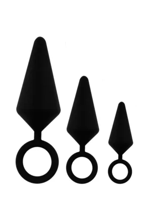 kit d’entrainement anal 3 plugs – Litolu - 94edenstreet.com - sexshop en ligne
