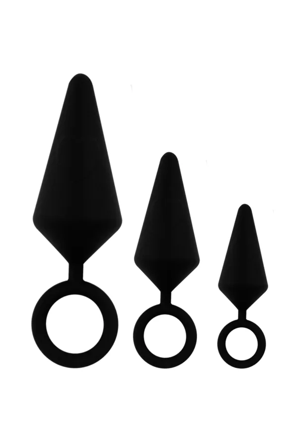 kit d’entrainement anal 3 plugs – Litolu - 94edenstreet.com - sexshop en ligne