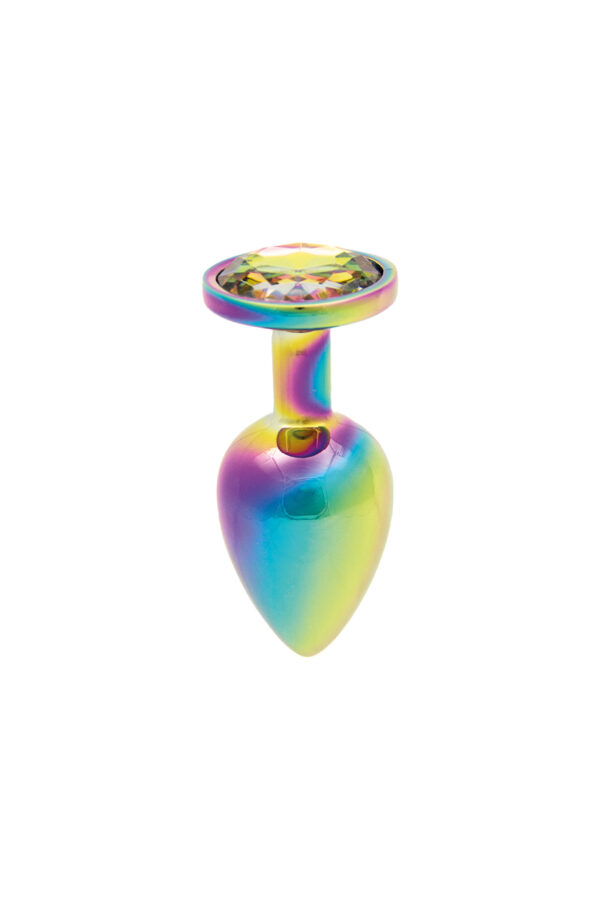 Plug bijou arc-en-ciel S – Litolu - 94edenstreet.com - sexshop en ligne