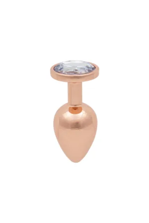 Plug bijou rose gold S – Litolu - 94edenstreet.com - sexshop en ligne