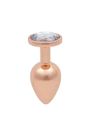 Plug bijou rose gold M – Litolu - 94edenstreet.com - sexshop en ligne