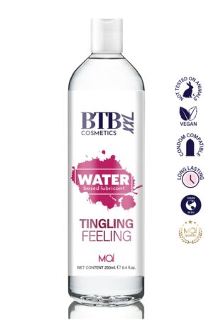 Lubrifiant stimulant base eau 250 ml - BTB