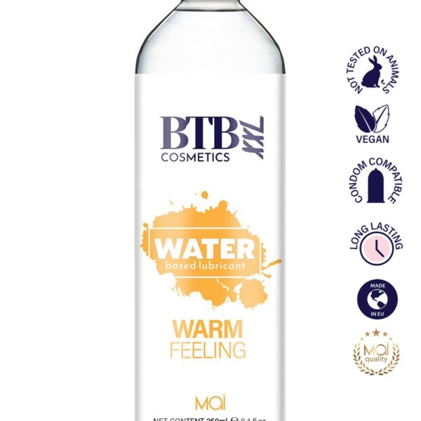 Lubrifiant chauffant base eau 250 ml – BTB