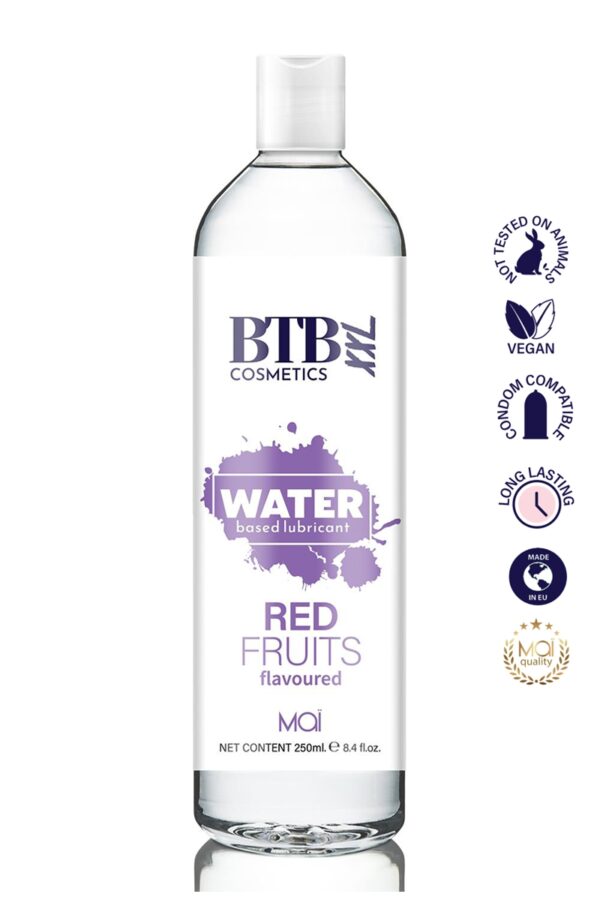 Lubrifiant parfumé Fruits rouges 250 ml - BTB