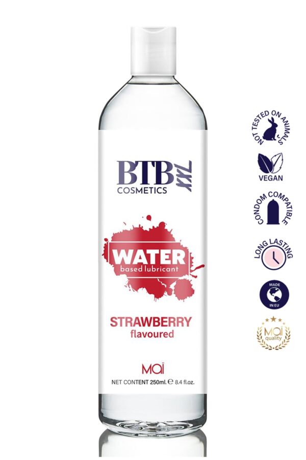 Lubrifiant parfumé Fraise 250 ml - BTB