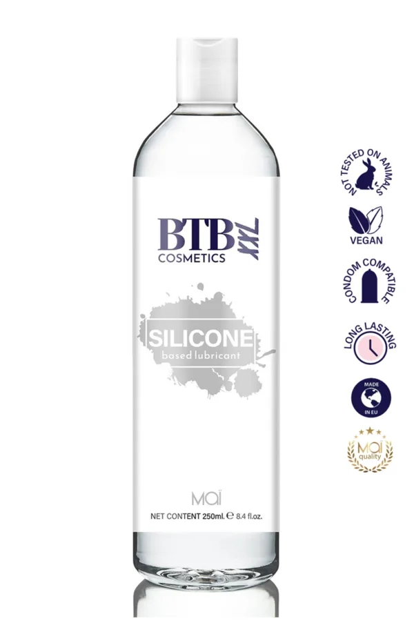 Lubrifiant silicone 250 ml – BTB - 94edenstreet.com - sexshop en ligne