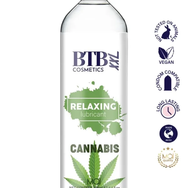 Lubrifiant relaxant au cannabis 250 ml – BTB