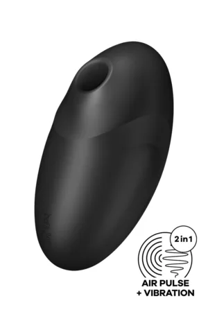 Double stimulateur Vulva lover 3 Noir – Satisfyer - 94edenstreet.com - sexshop en ligne